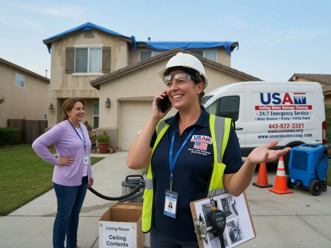 Ceiling Water Damage Restoration Maunie, IL FAQs